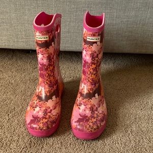 Size 5 hunter rain boots